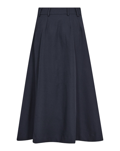 Co'Couture - LunaCC New Pocket Pleat Nederdel - Navy 
